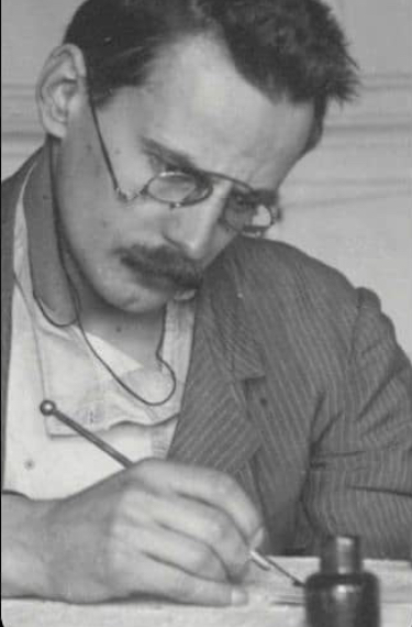 Nikolai Demidov writing