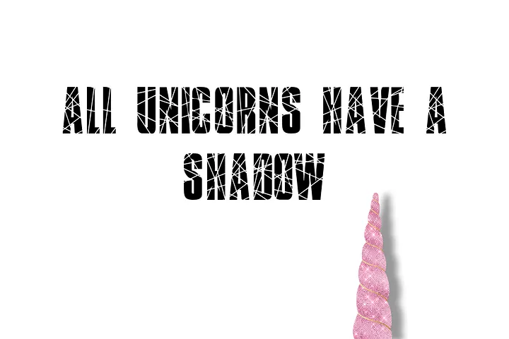 All unicorns have a shadow
